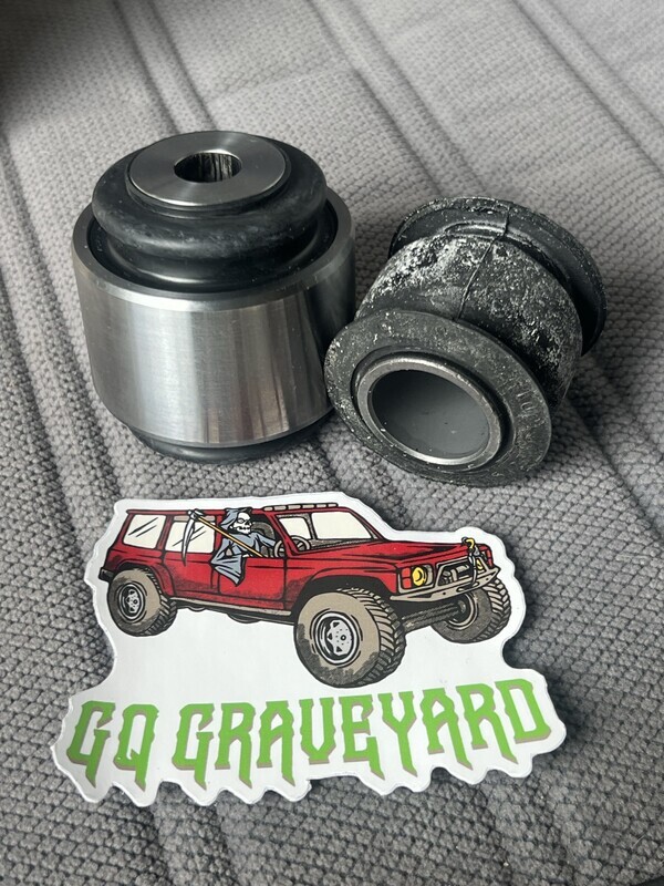 Genuine Nissan Late GU Panhard Rod Bush Pair