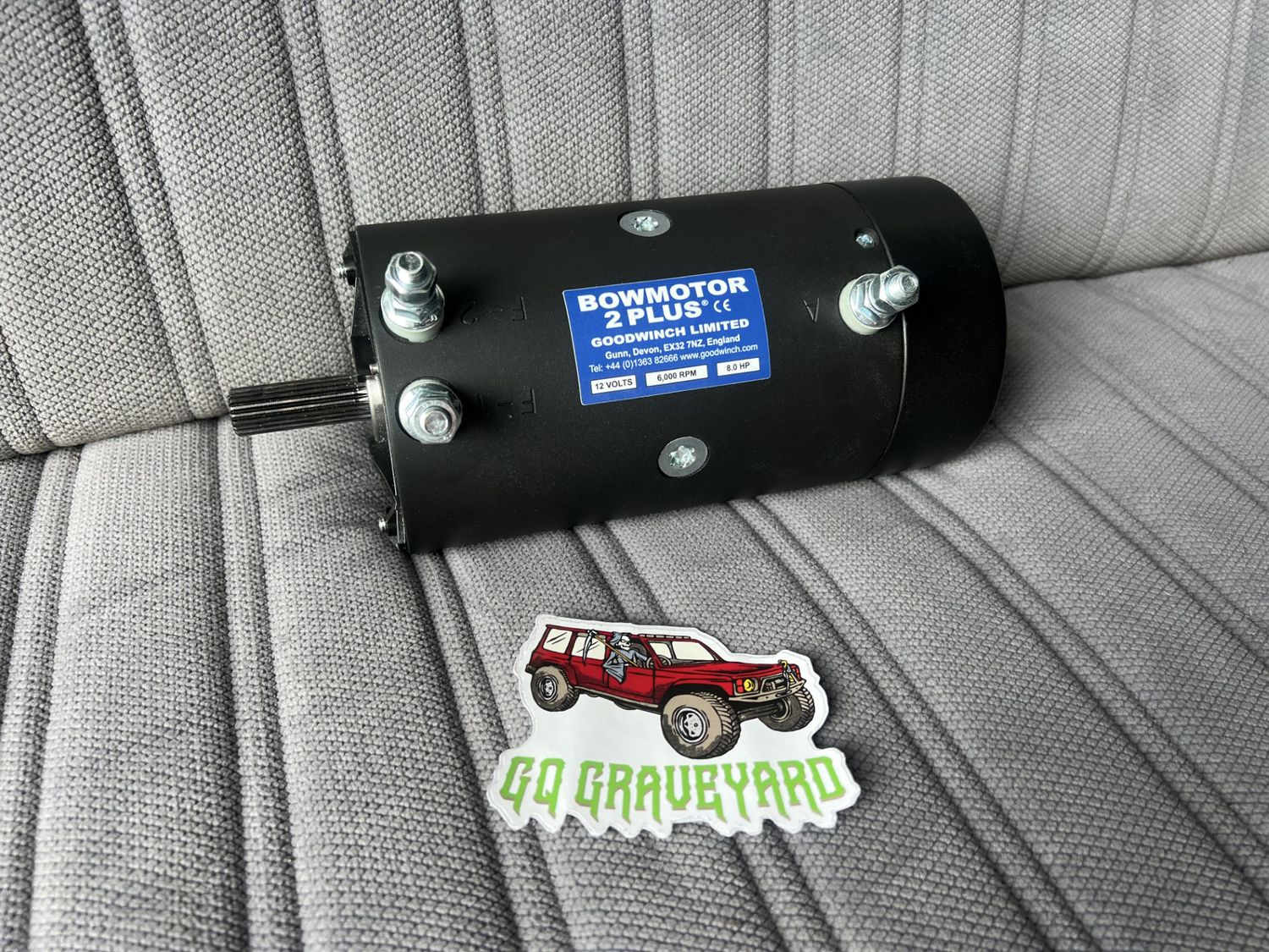 Bow 2 Plus Winch Motor 8HP