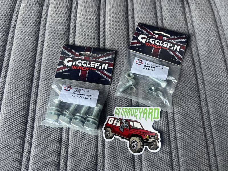 Gigglepin Bolt Kit for Warn 8274/8074