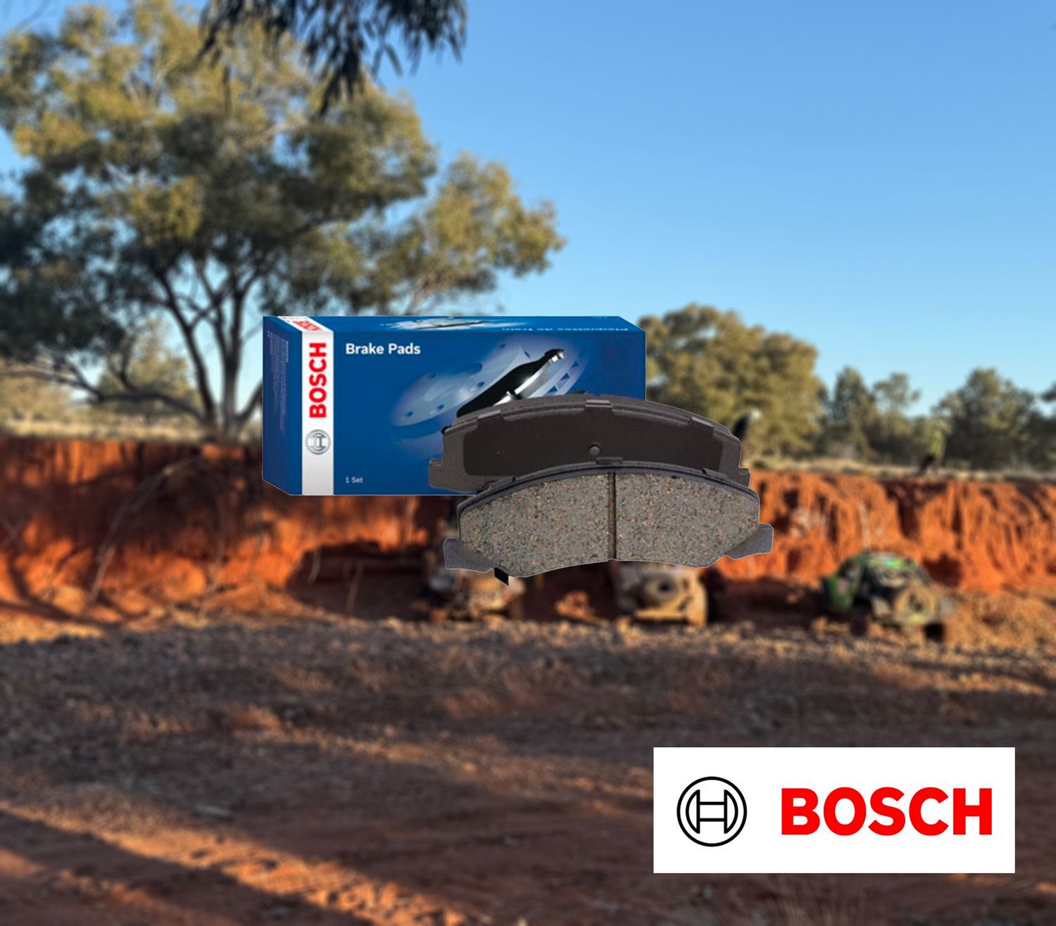 Bosch Front Brake Pads Single Piston GQ Y60