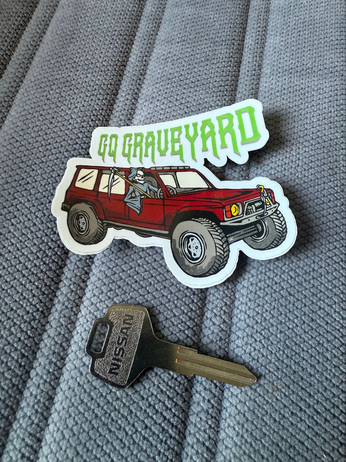 Genuine Nissan Spare Key Blank