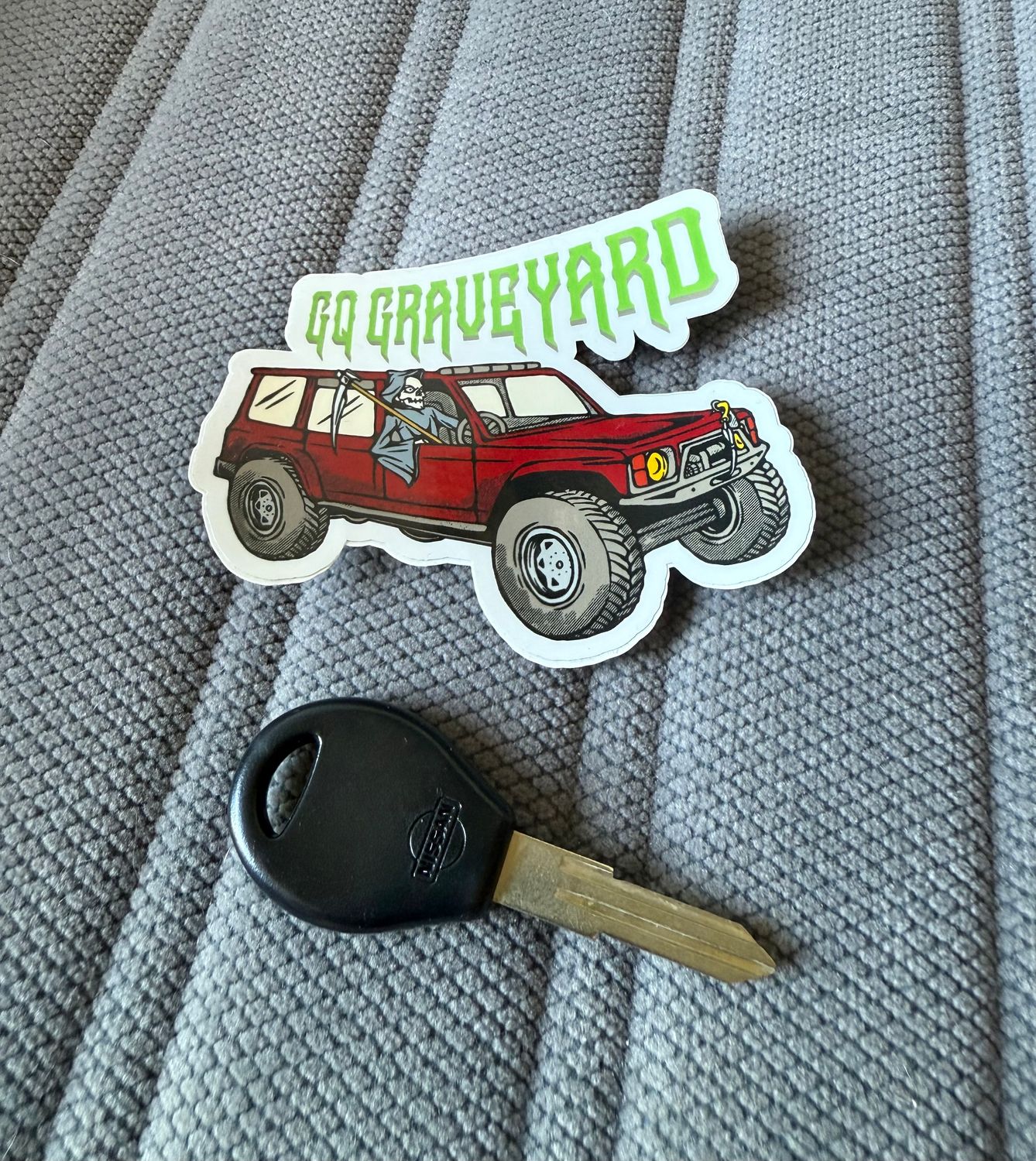 Genuine Nissan Main Key Blank