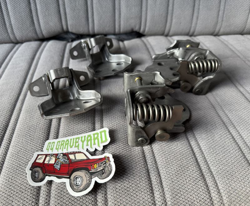 Genuine Nissan Door Front Hinges GQ Y60