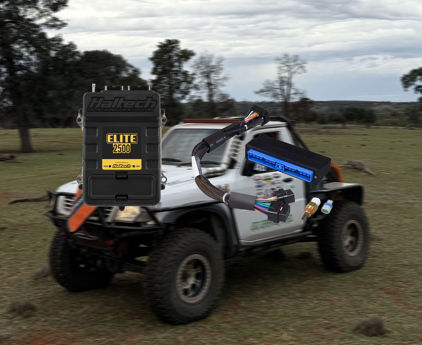 Elite 2500 + Nissan Patrol TB42E/TB45E Plug 'n' Play Adaptor Harness Kit