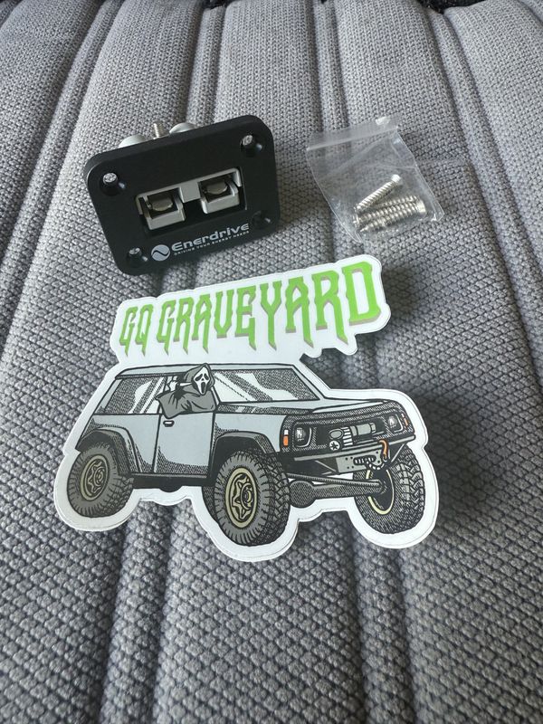 Panel Mount 50A Anderson Plug Holder