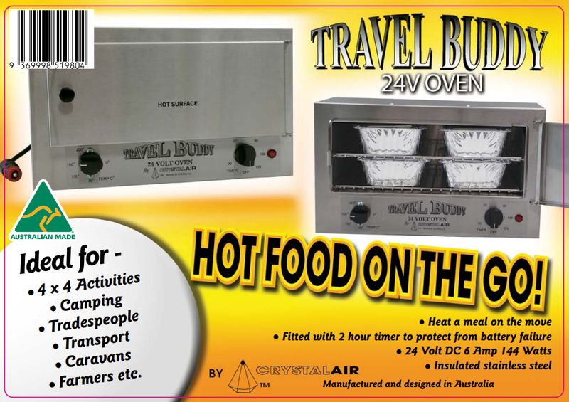 Travel Buddy 24 Volt Oven