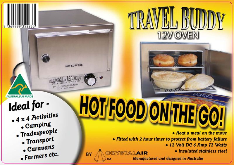 Travel Buddy 12 Volt Oven Small Size