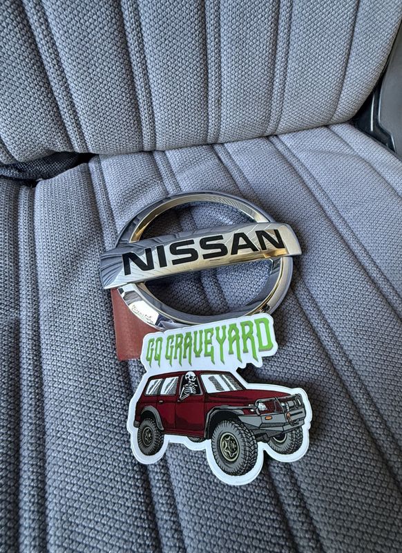 Genuine Nissan Series 3 Grille Badge GU Y61