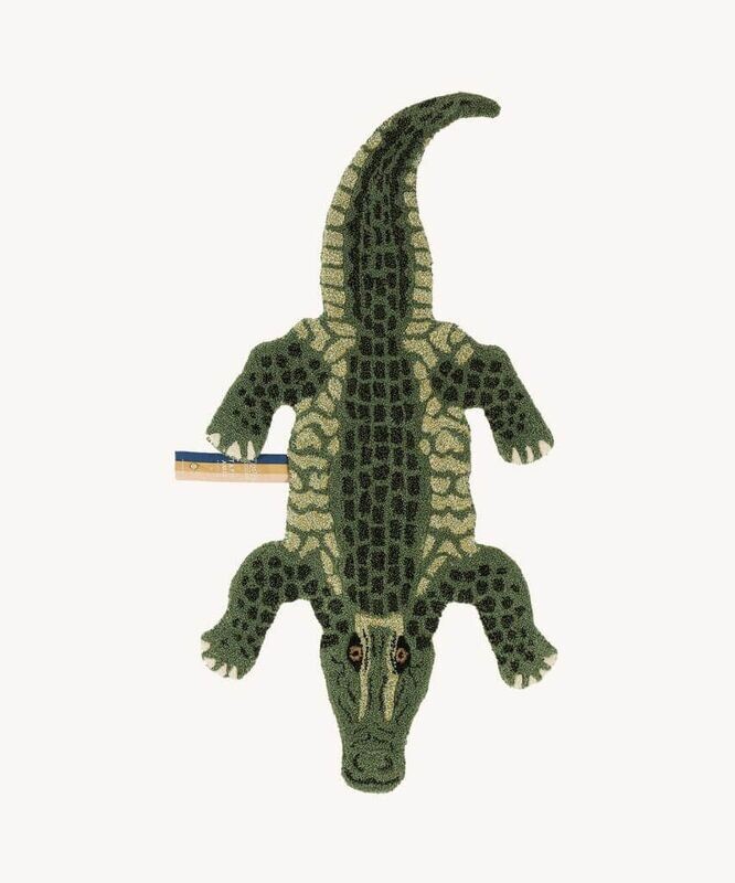 Coolio crocodile small rug