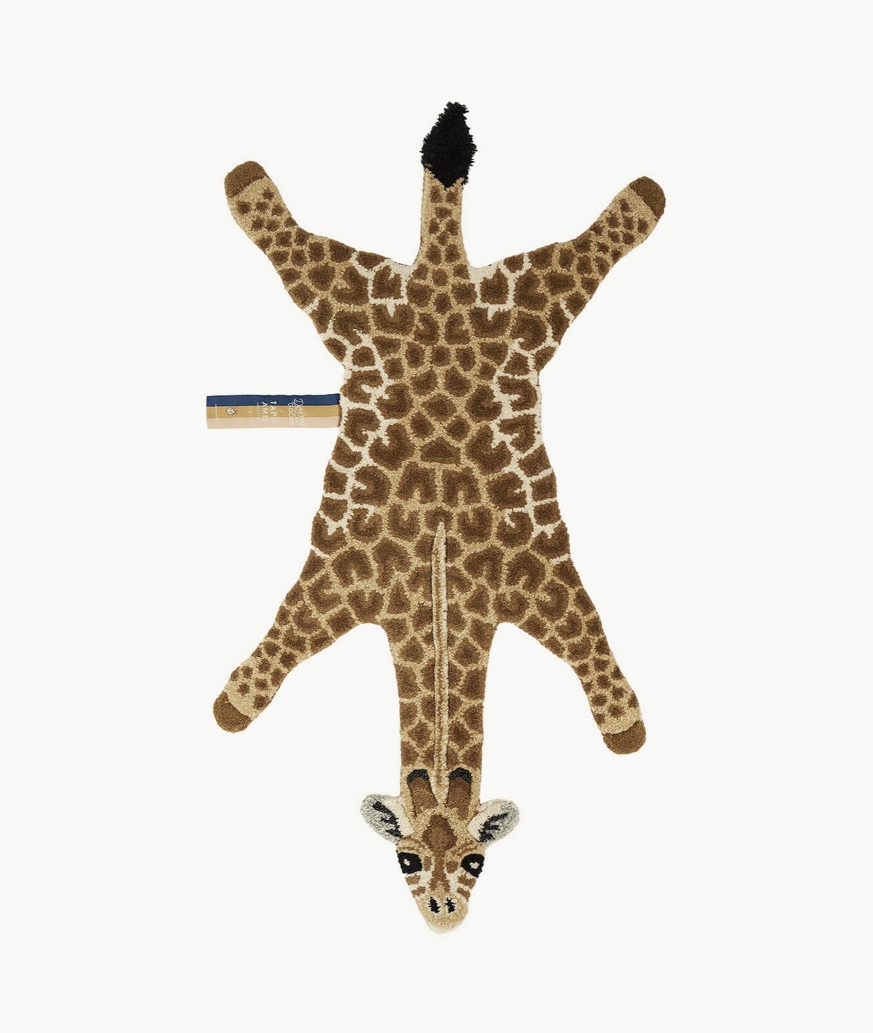 Gimpy giraffe rug small