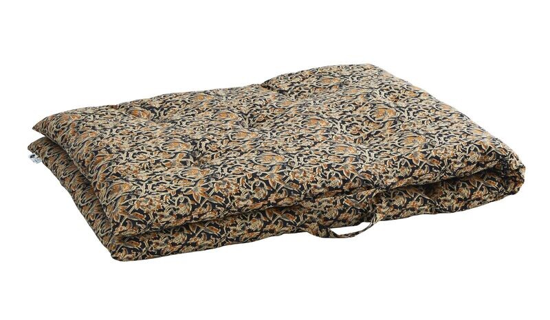 Matelas/coussin imprimé fleur