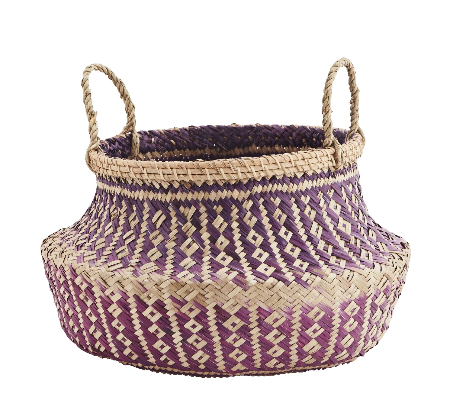 panier rose/violet