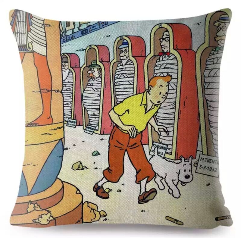 tintin et les sarcophages