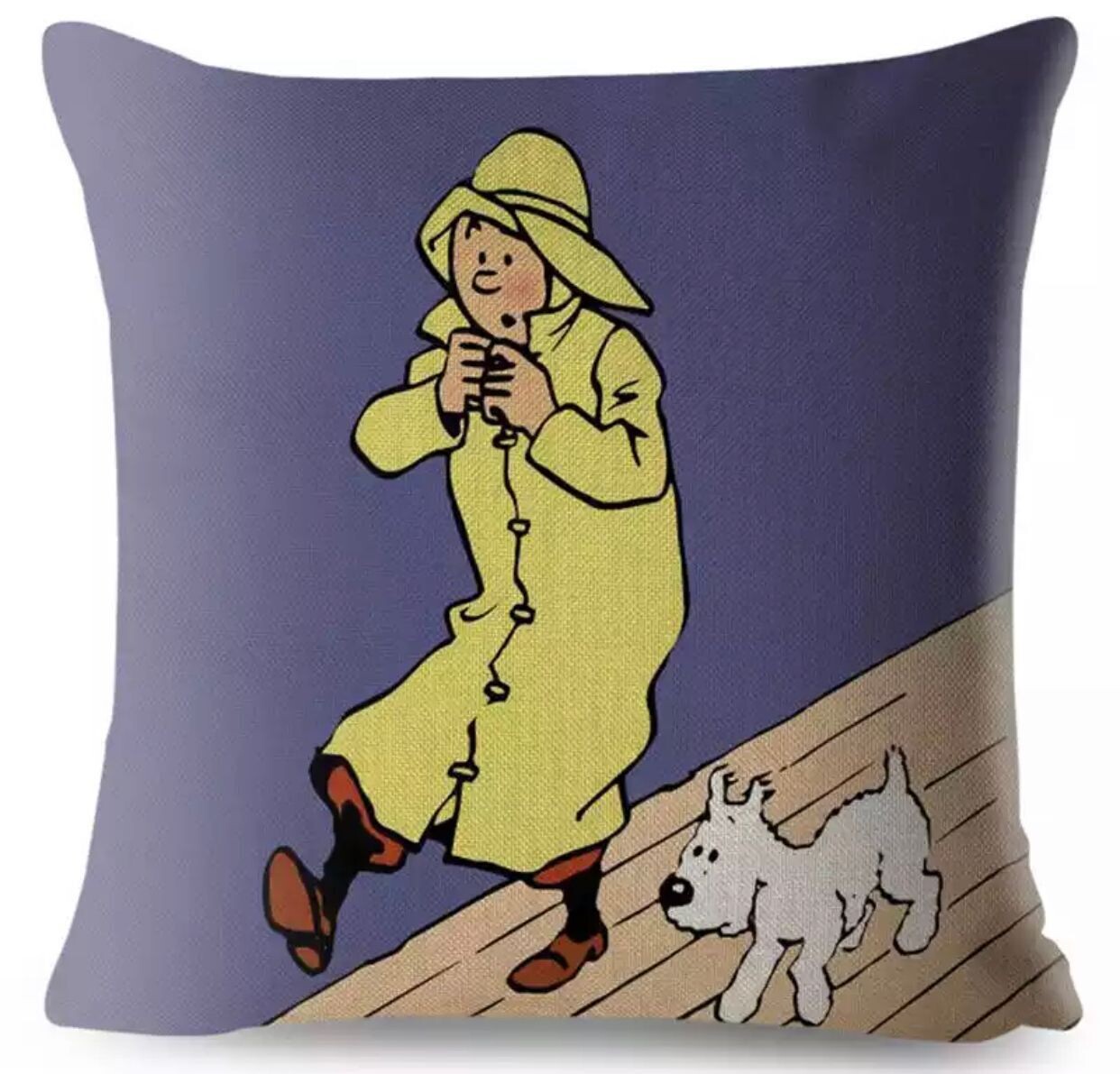 tintin sous la pluie