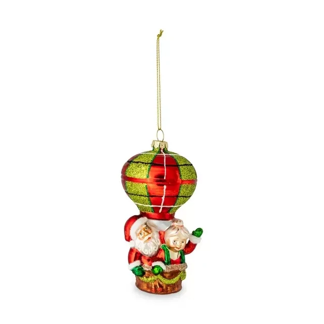 pere noel mongolfière