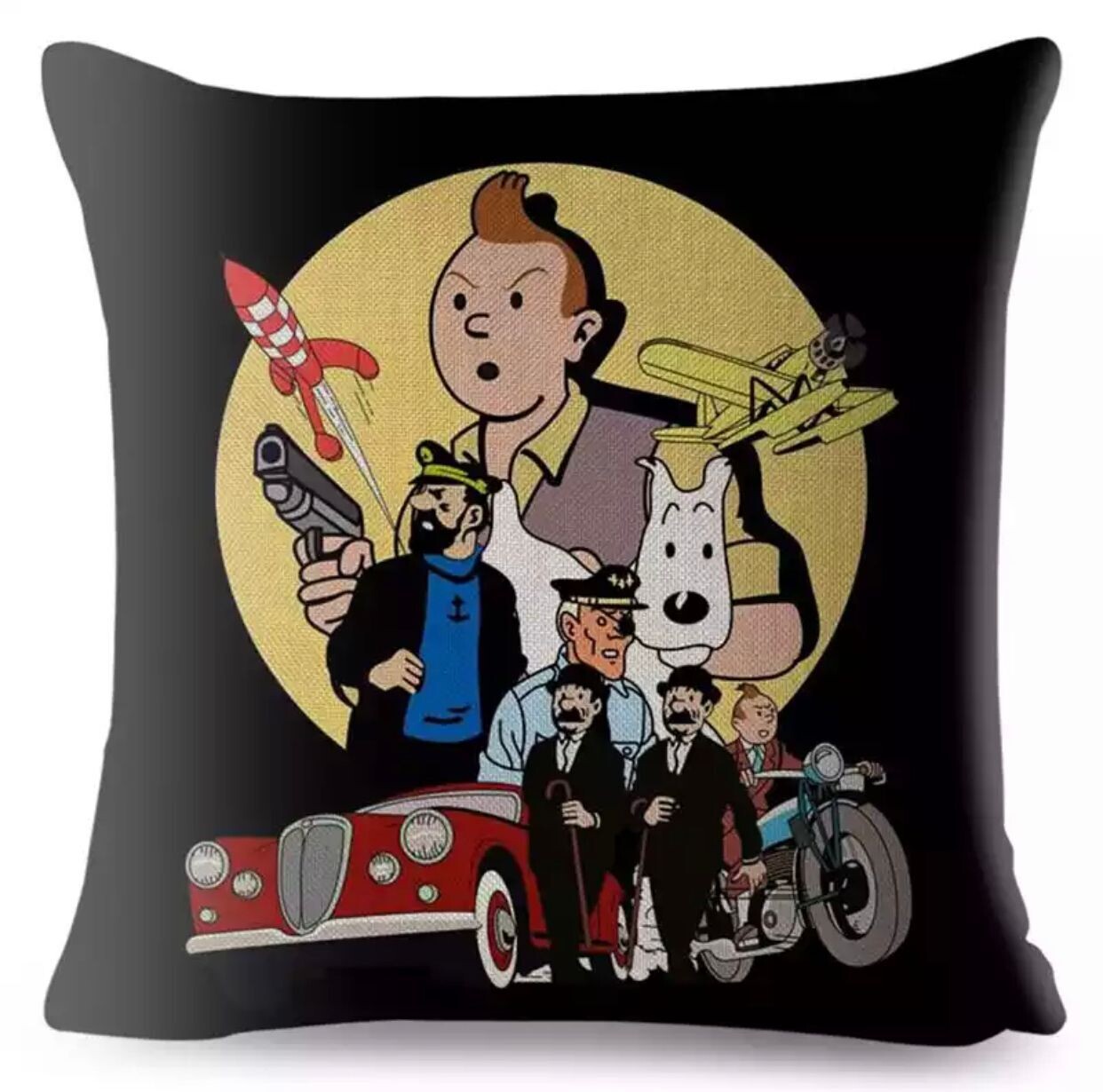 Tintin et l'équipe