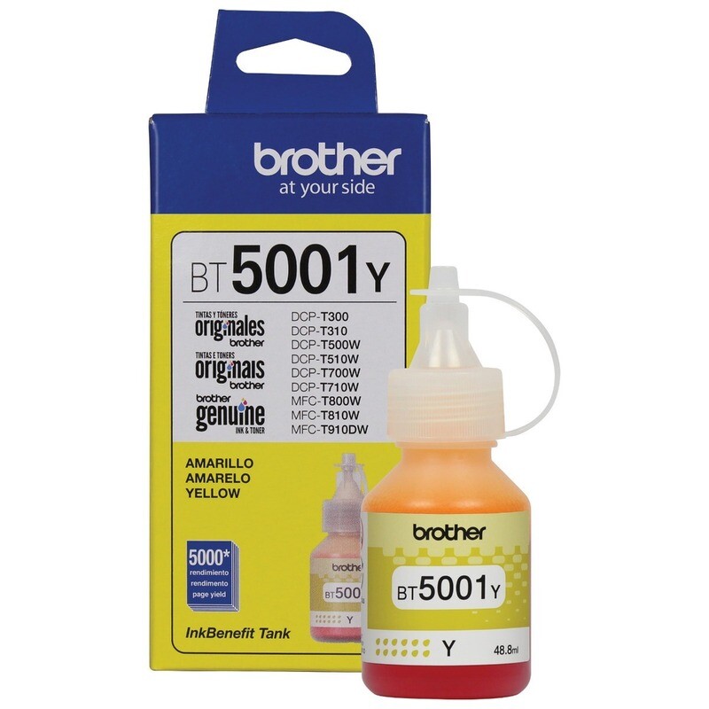 Botella Tinta ORIGINAL BT5001Y AMARILLO