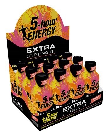 5 HOUR ENERGY EXTRA STRENGTH TROPICAL BURST 12CT (1.93OZ)