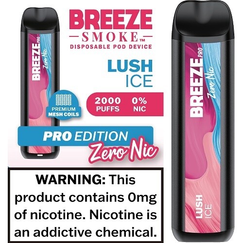 BREEZE PRO 0 NIC - WATERMELON MINT 10/CT