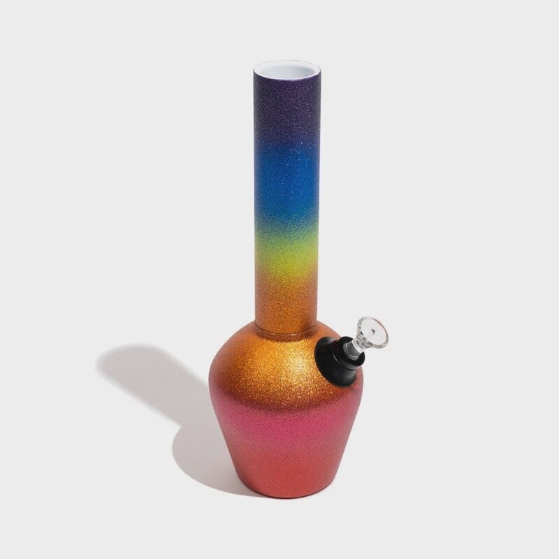CHILL STEEL PIPES A PREMIUM VACUUMINSULATED SMOKING APPARATUS(RAINBOW GLITTERBOMB)