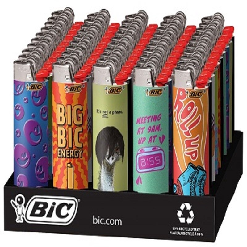 BIC LIGHTER LIMITED ROTATING TRENDS 50/CT