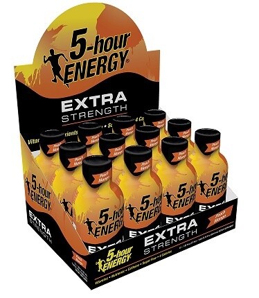 5 HOUR ENERGY EXTRA STRENGTH PEACH MANGO 12CT (1.93OZ)