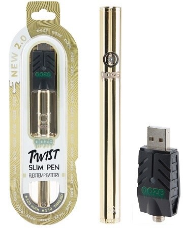 OOZE SLIM TWIST PEN 2.0 GOLD