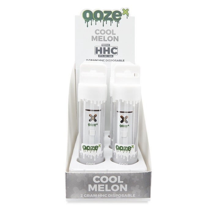 OOZE X COOL MELON 2 GRAM HHC DISPOSABLE 1800MG 6/CT