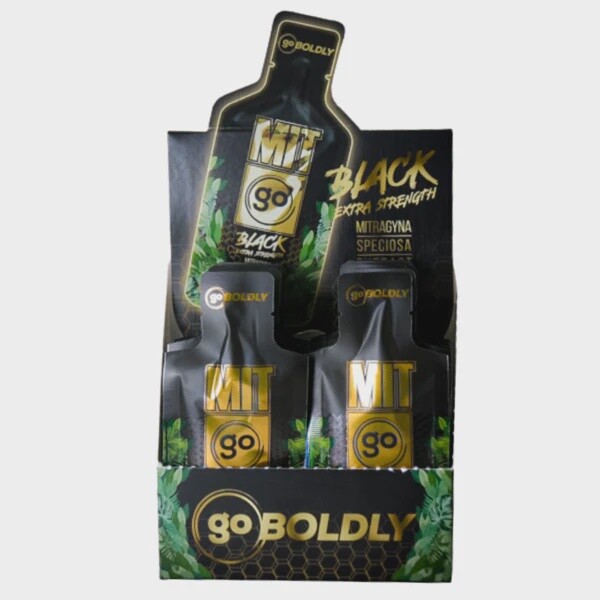 MIT GO BOLDLY BLACK EXTRA STRENGTH 12/CT