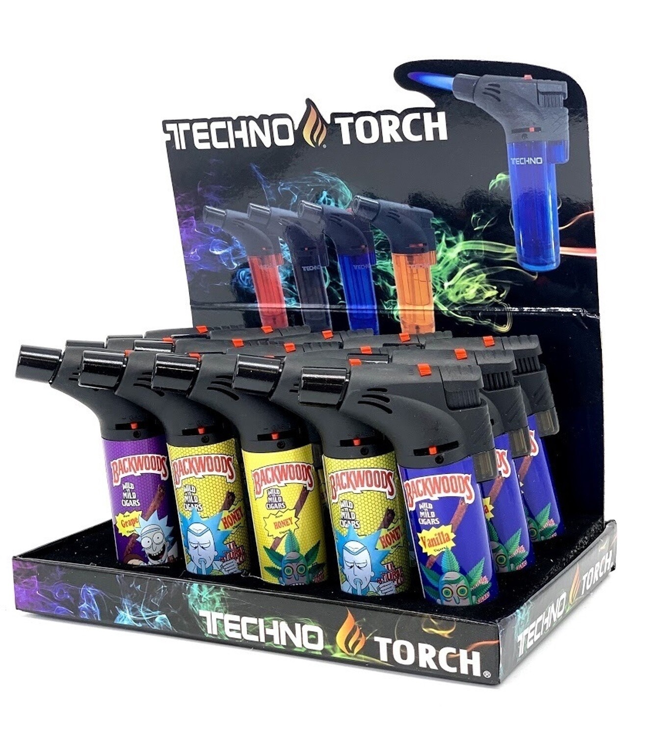 TECHNO ANGEL TORCH DISPLAY (10665) 15/CT