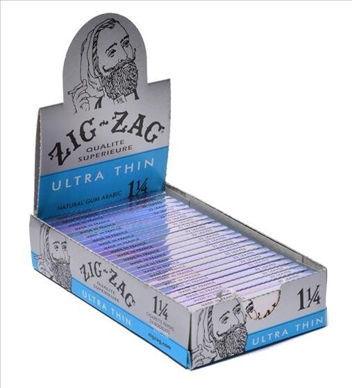 ZIG ZAG ULTRA THIN QUALITE SUPERIEURE 1 1/4 PAPER 24/CT