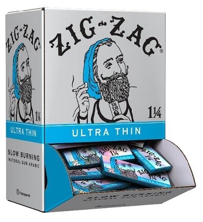 ZIG ZAG ULTRA THIN 1 1/4 DISPLAY 48/CT