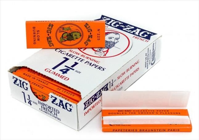 ZIG ZAG ORANGE GUMMED SLOW BURNING 24/CT