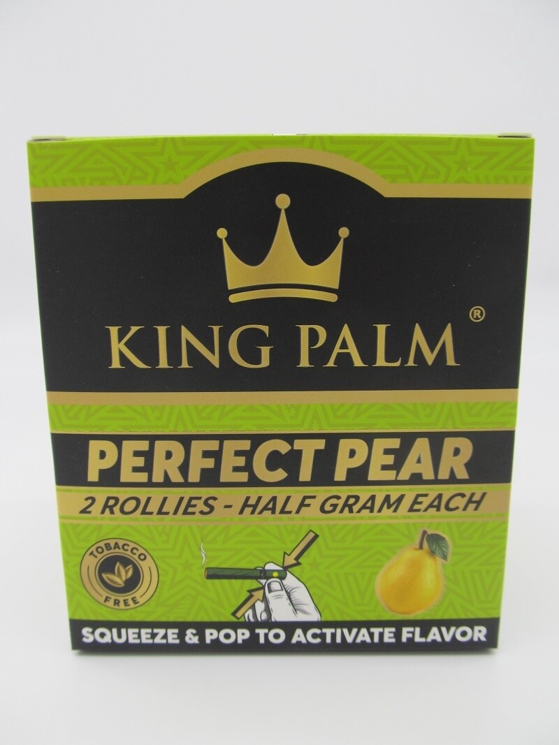 KING PALM PERFECT PEAR 2 ROLLIES HALF GRAM EACH 20/CT