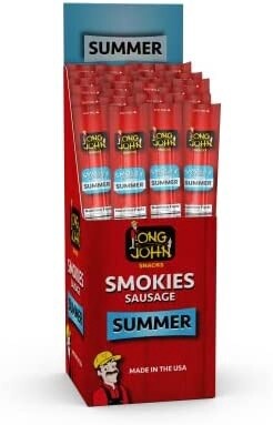 LONG JOHN SNACKS SMOKIES SAUSAGE SUMMER 24/CT