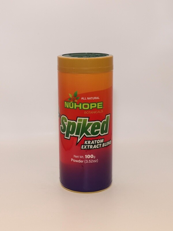 NUHOPE BOTANICALS SPIKED KRATOM EXTRACT BLEND POWDER 100G ALL NATURAL