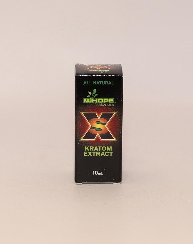 NUHOPE BOTANICALS XS KRATOM EXTRACT SHOTS 10ML PER SHOT 12/CT