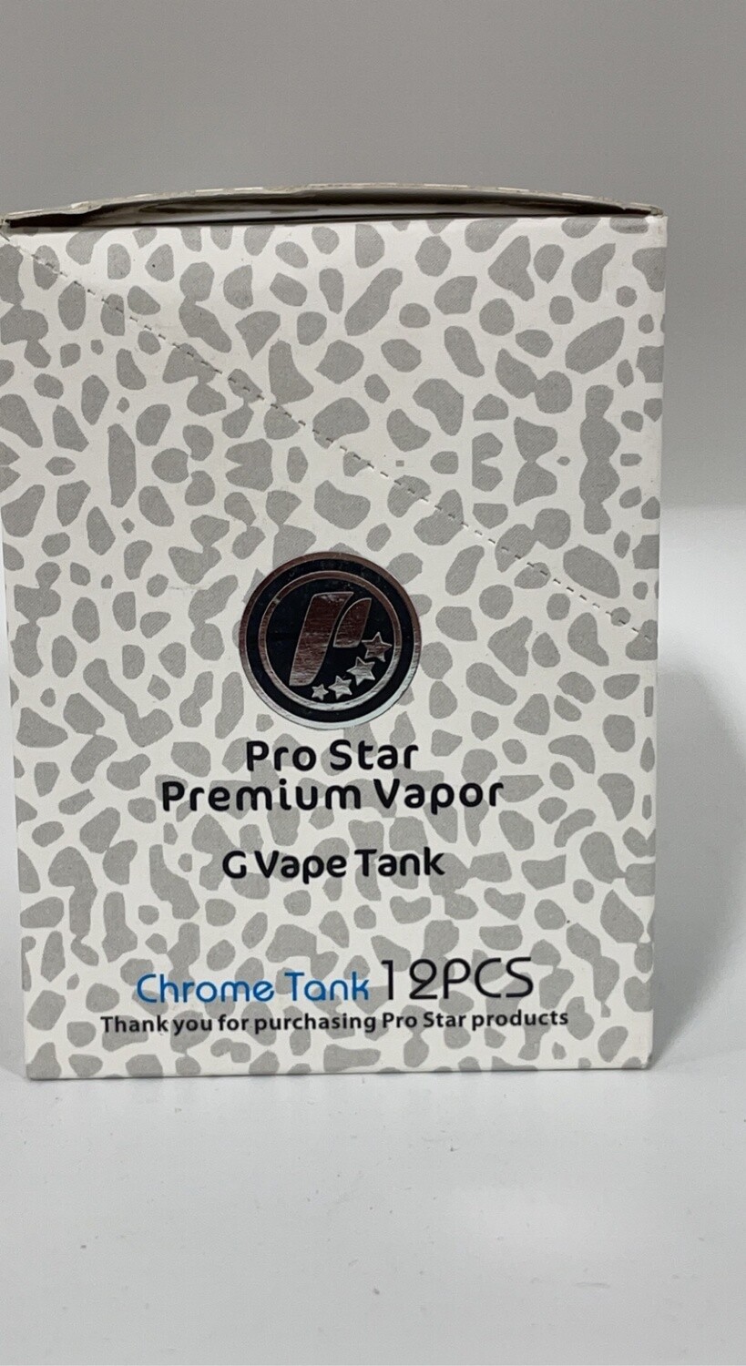 PRO STAR PREMIUM VAPOR G VAPE TANK12/CT