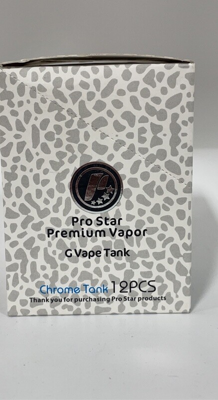 PRO STAR PREMIUM VAPOR G VAPE TANK12/CT