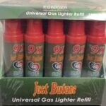 JUST BUTANE 9X UNIVERSAL GAS LIGHTER REFILL 20/CT