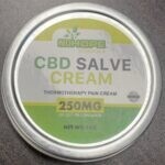 NUHOPE BOTANICALS CBD SALVE CREAM THERMOTHERAPY PAIN CREAM 250MG OF CBD PER CONTAINER 1 OZ
