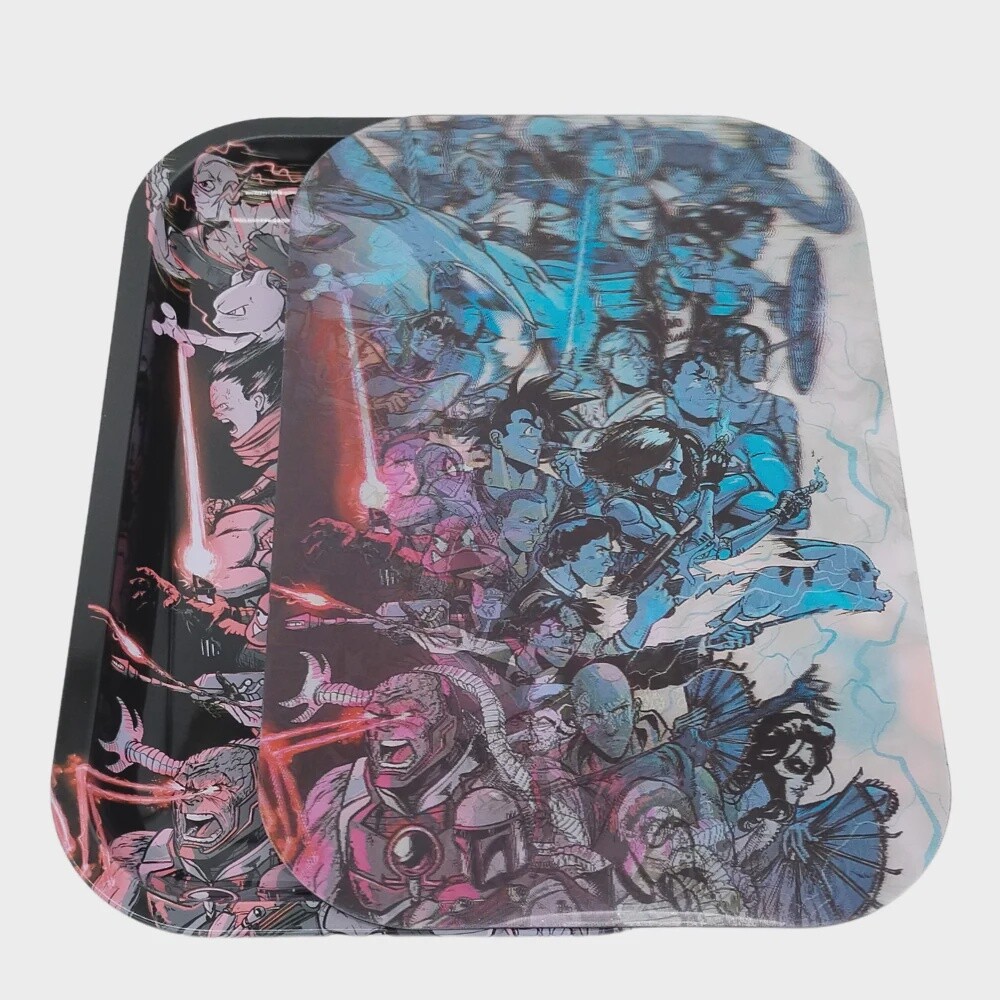 EYE CANDY HEROS 3D MAG TOP ROLLING TRAY
