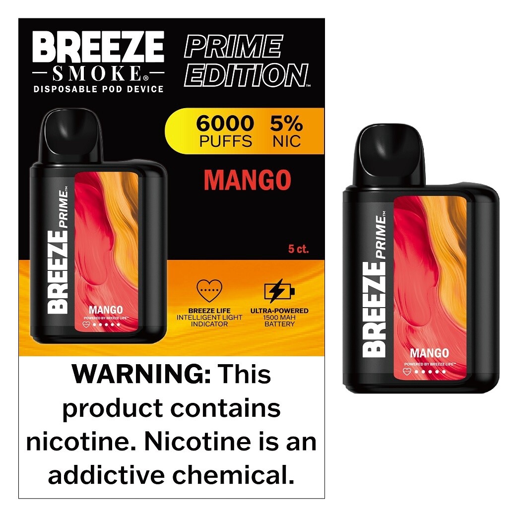 BREEZE PRIME - MANGO 5/CT