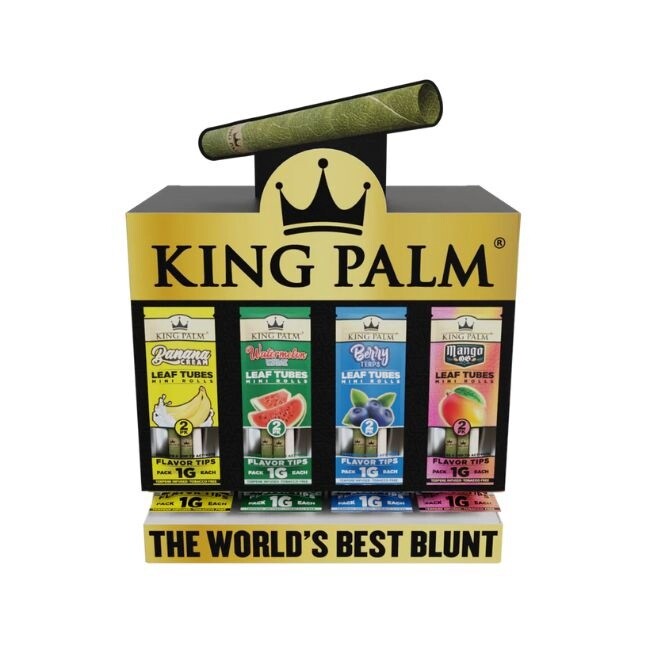 KING PALM 2 PACK MINI 4 FLAVORS 80/CT