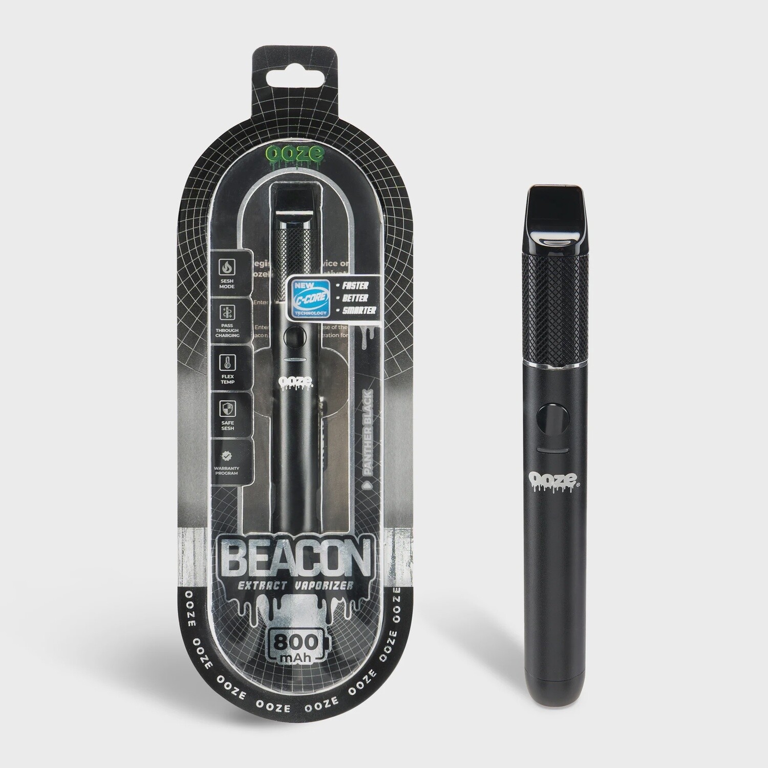 OOZE BEACON EXTRACT VAPORIZER 800 MAH BLACK