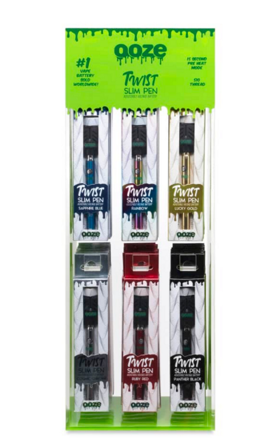 OOZE SLIM TWIST DISPLAY 48/CT