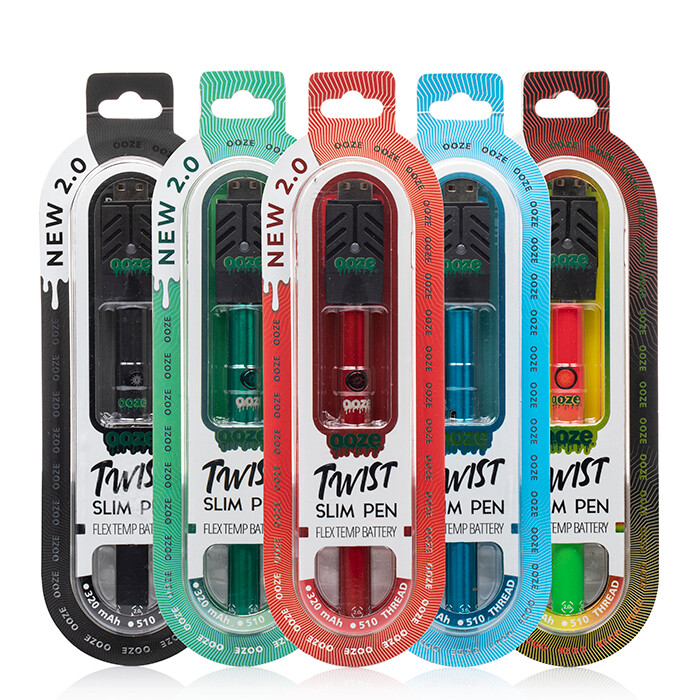 OOZE SLIM TWIST 2.0 STACKABLE ASSORTED DISPLAY 48/CT