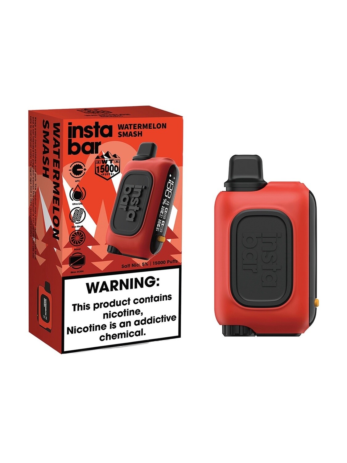 INSTABAR WT15000 WATERMELON SMASH 5/PC