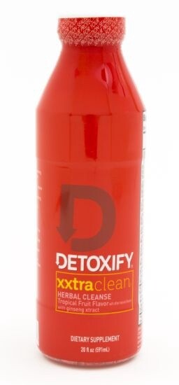 DETOXIFY XXTRA CLEAN HERBAL CLEANSE WITH GINSENG EXTRACT TROPICAL 20/OZ