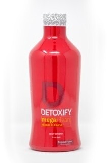 DETOXIFY MEGA CLEAN HERBAL CLEANSE TROPICAL 32/OZ